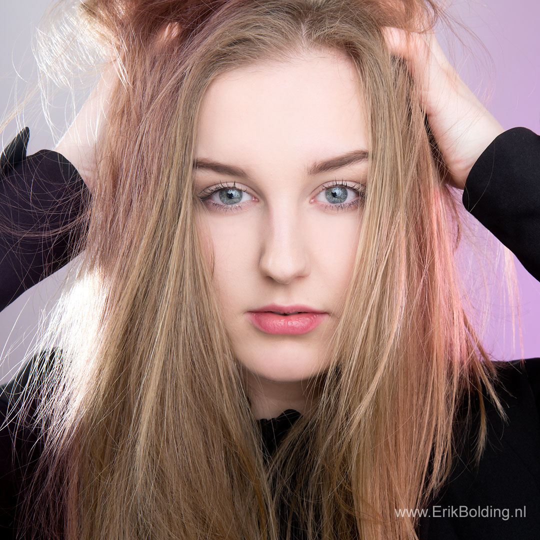 Modelfotografie in de studio