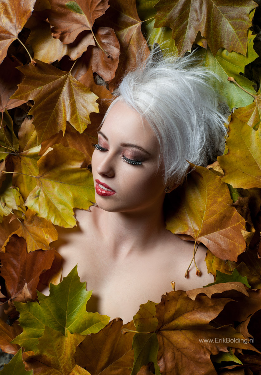 wimprer make-up shoot