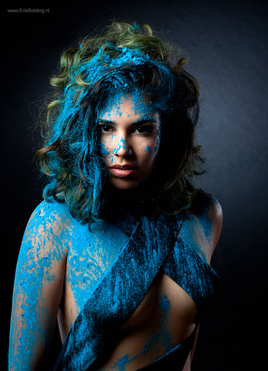 Fotoshoot in de studio