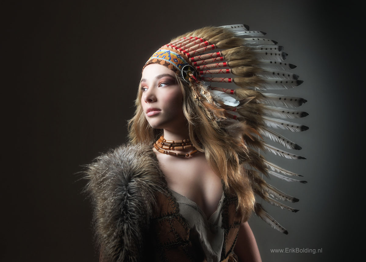 Modelfotografie in de studio