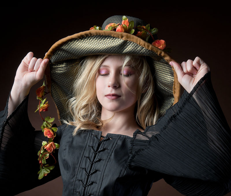 kleding in de studio voor fotoshoots